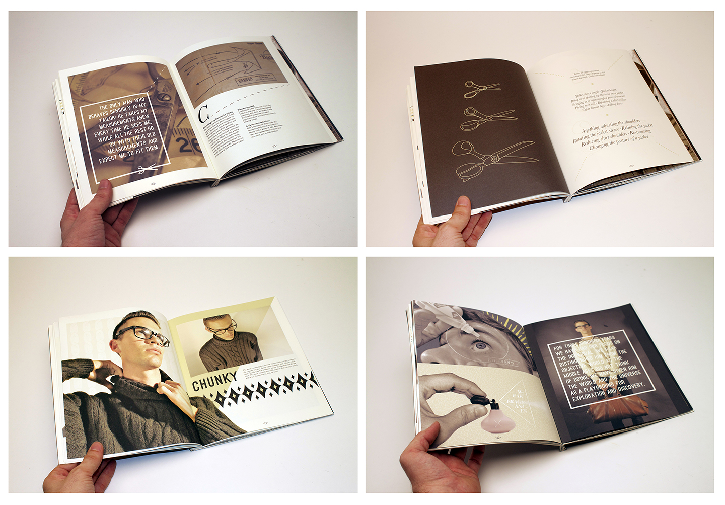 Magazine Spreads by Jason Wright magazine spreads