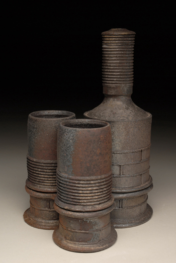 "Bottle Set" by visiting artist Ted Neal "Bottle Set" by visiting artist Ted Neal