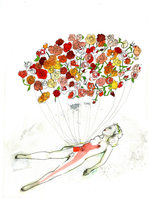 Bed of Roses by Visiting Artist Peregrine Honig Bed of Roses by Visiting Artist Peregrine Honig