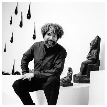 Portrait of visiting artist Fred Wilson Portrait of visiting artist Fred Wilson
