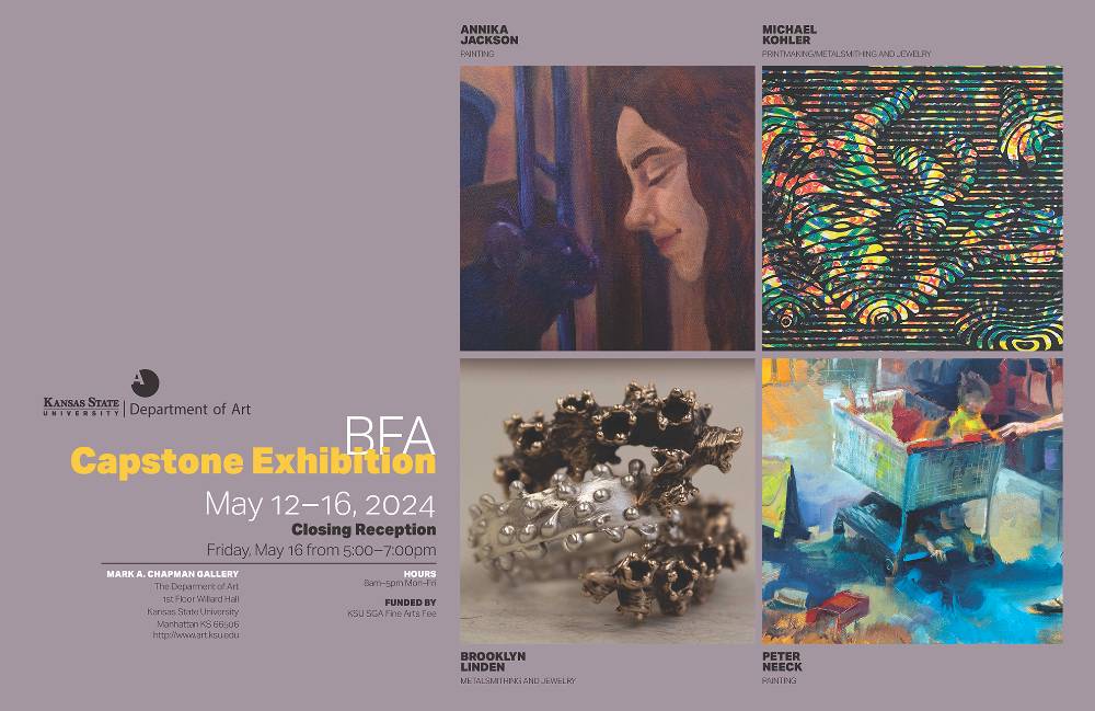 Poster for the 3rd Spring 2025 BFA Exhibition