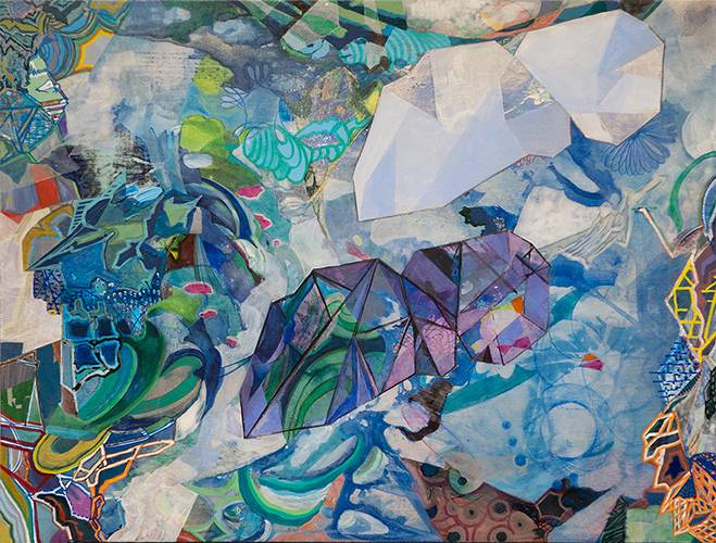 Painting titled "To See More Than They"