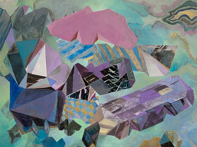 Painting Titled "Wing By Wing"