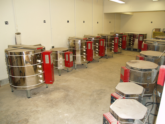 Electric Kiln Room