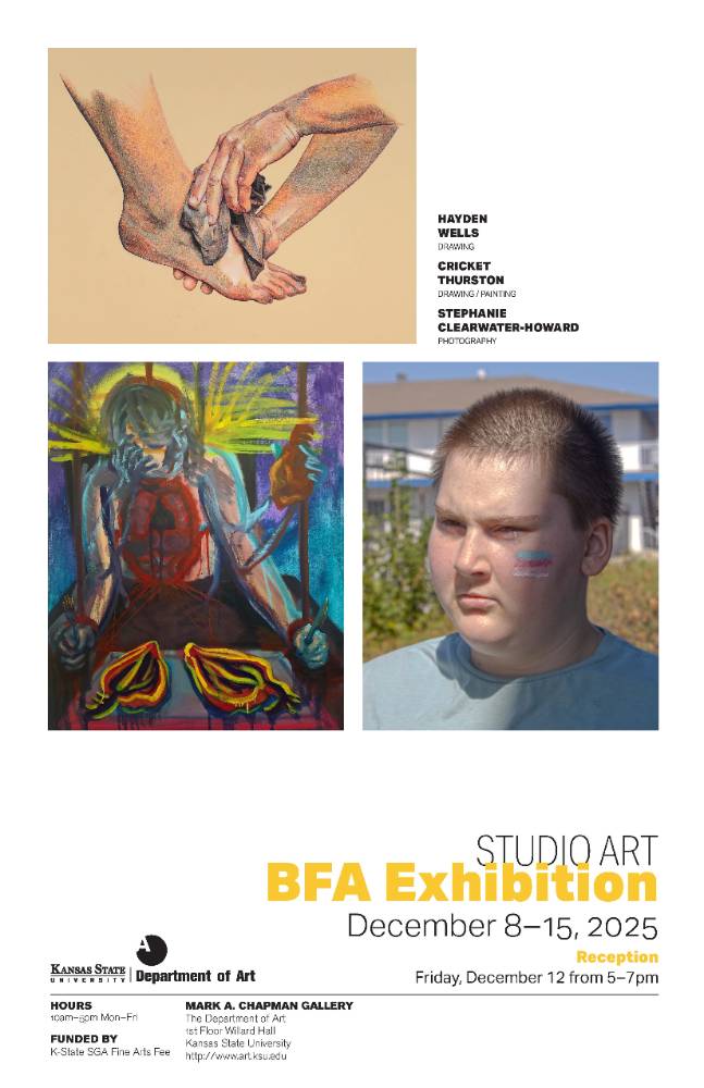poster of the 2025 BFA Senior Exhibition