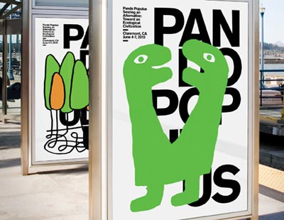 Pando Branding design by visiting artist Michael Braley